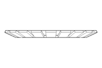 Locking bracket MB7 35x57 St DIN5406