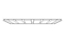 Locking bracket MB7 35x57 St DIN5406