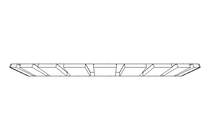 Frein d'écrou MB8 40x62 St DIN5406