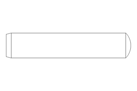 ШТИФТ ЦИЛИНДРИЧЕСКИЙ 8М6Х40 А2 DIN 7