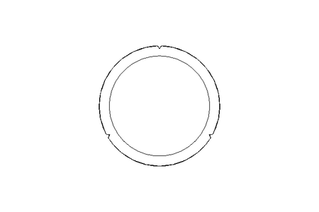 Straight grooved pin 5x30 A2 DIN 1473