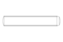 Straight grooved pin 5x30 A2 DIN 1473