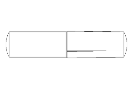 Goupille cannelée enfichable ISO 8741 5