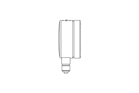 Manometer Typ 213.40 -1 /+ 0,6 bar