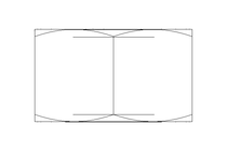 Écrou hexagonal M5 A4 DIN934