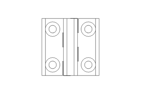 HINGE  40X40 GDZN