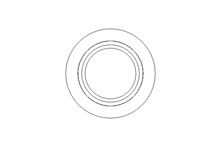 Enlarger M16 to M20 Ni-plated brass