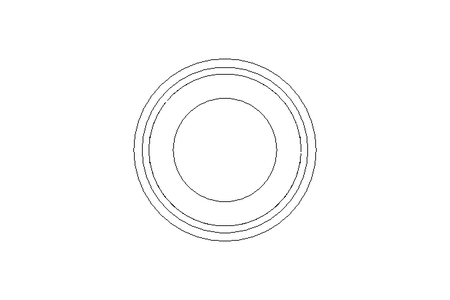 Enlarger M16 to M20 Ni-plated brass