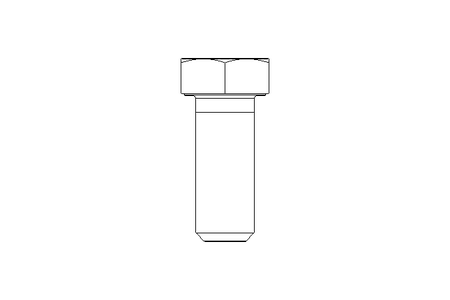 SCREW HEX HD M12X 30 A2 SLF-LCK DIN 933