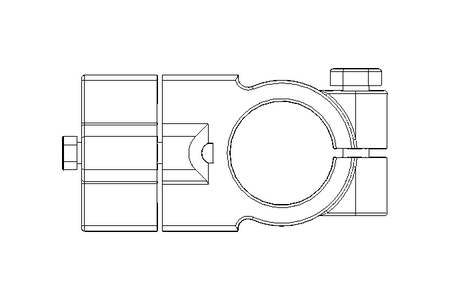 pièce de serrage en croix