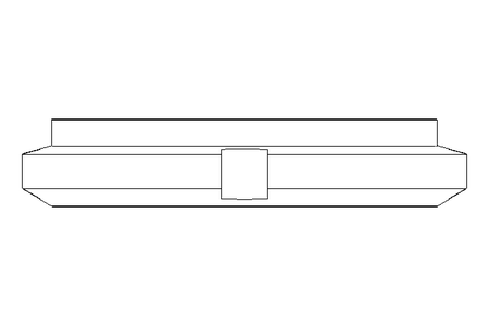 Гайка с пазом M40x1,5 1.0503