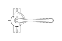 Absperrklappe-Hand OptiSeal DN125