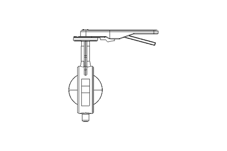 Absperrklappe-Hand OptiSeal DN125