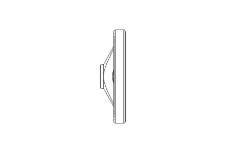 Handrad D125 d12 Al schwarz