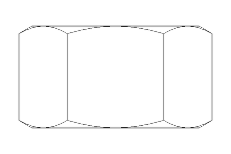 Écrou hexagonal M14x1,5 St-Zn DIN934