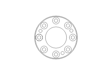 Clamping element D43 d32 1136Nm