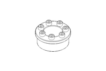 Clamping element D75 d45 1750Nm