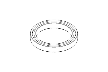 Cuscin.scanalato a sfera 61808 RZ 40x52