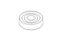 GROOVED BALL BEARING 10X30X9/6200