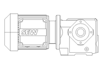 Worm gear motor 0.25kW 199 1/min