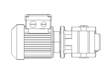 Schneckengetriebemotor 0,25kW 199 1/min