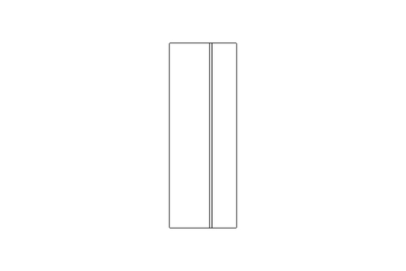 Sliding block T M6 / 8 St-Zn