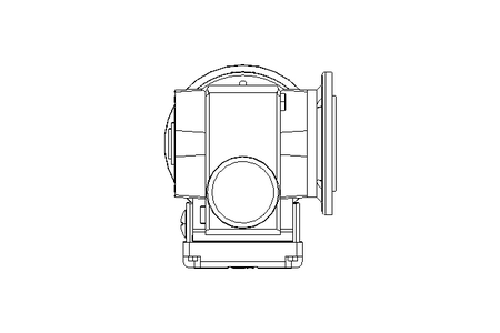 Worm gear motor 0.25kW 30 1/min