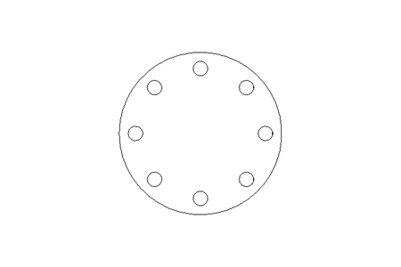 FLANGE DN80 PN40 1.0460 DIN EN 1092-1