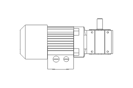 Right-angle geared motor 0.37kW 323