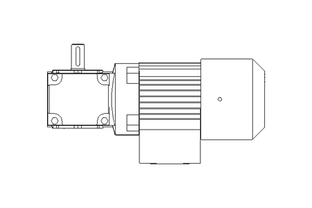 Motoriduttore ortogonale 0,37kW 323