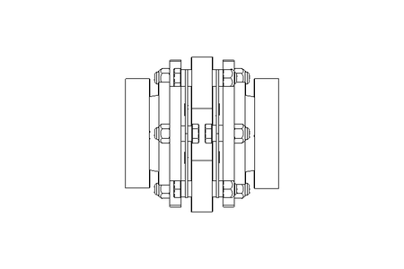 COUPLING ROBA-DS 160 TYP 951.221