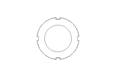 Shaft nut KM7 M35x1.5 ST