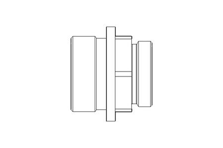 Rohrverschraubung 42 G2" 1.4305