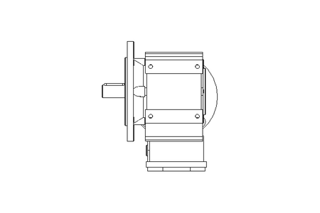 Motor engrenagem sem fim 0,37kW 228