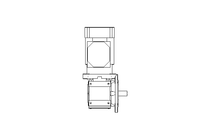 Motor engrenagem sem fim 0,37kW 228