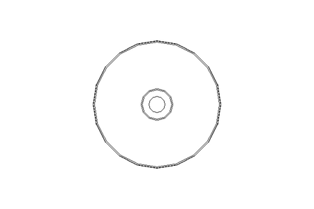 Rolo de suporte  QLR-2FACH 80x3 EL=530