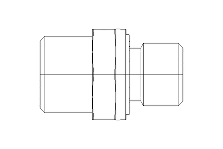 Conector roscado p/ tubos L 10 G1/4"