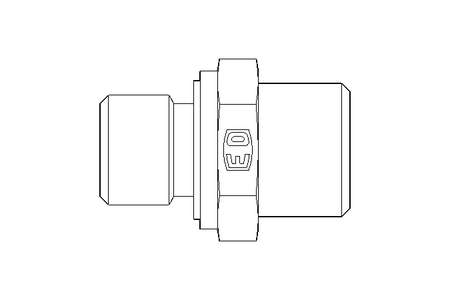 Raccordo a vite per tubo L 10 G1/4"