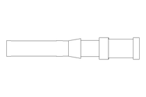 Crimp female contact