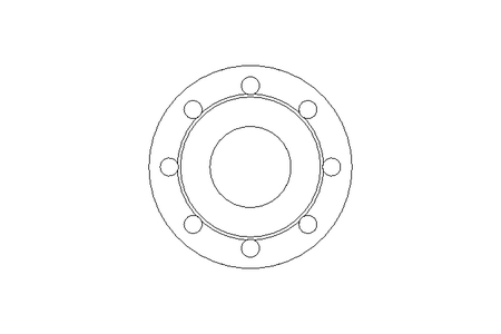 Flansch DN 80 PN 16 1.0460 DIN EN 1092-1