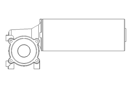 Worm gear motor 0.11kW