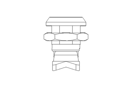 TURNING BOLT W/ CYLINDER LOCK  NO.