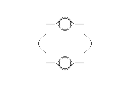 cross clamping piece