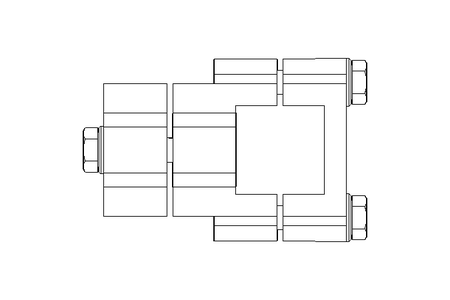 cross clamping piece