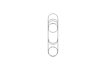 Federstecker 2x41 A2