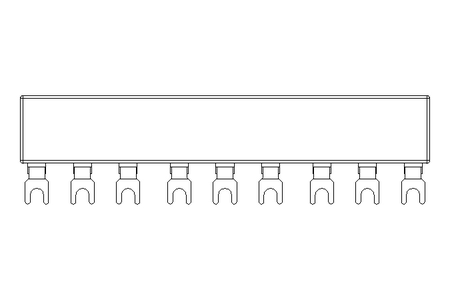 TERMINAL BLOCK FOR 3-PHASE CURRENT