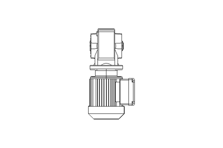 Schneckengetriebemotor 0,25kW 205 1/min