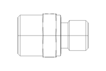 Conector roscado p/ tubos L 12 G1/4"