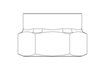 Hexagon nut M4 A4 DIN985