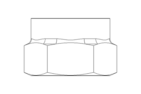 Tuerca hexagonal M4 A4 DIN985